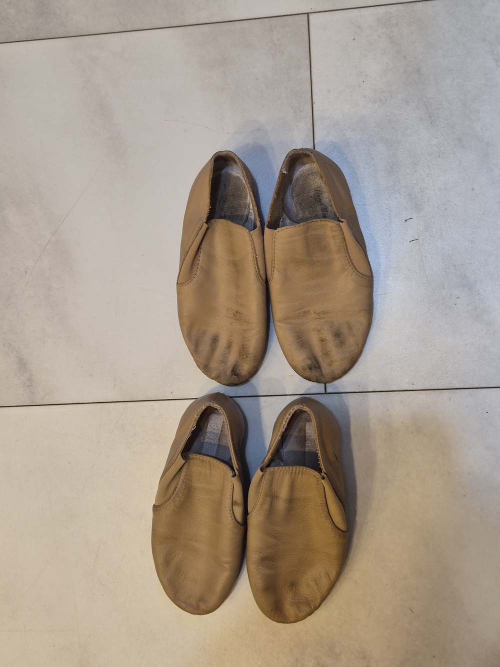 Bloch Kids Tan Jazz Slip-On Dance Shoes